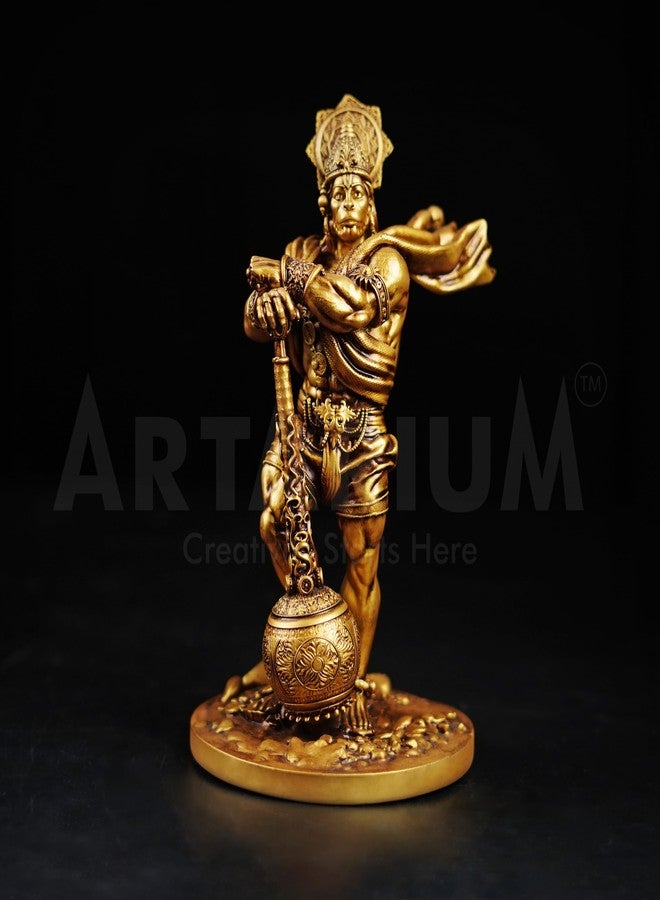 Artarium أرتاريوم باهوبالي هانومان جي مورتي بانشموكي هانومان بافان بوترا باجرانجبالي أيدول للوحة قيادة السيارة (باهوبالي هانومان 4 بوصة) - Image 3